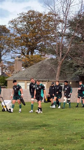 Thank you to Merchiston School for the traditional welcome onto the school grounds ahead of our training this afternoon 🖤 | All Blacks