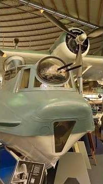 The impressive PBY-5A Catalina amphibious plane. This one was acquired from Texas.