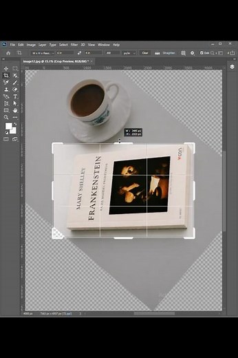 Correct Image Perspective Using Photoshop Crop Tool