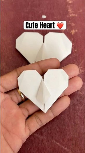 Cute Origami Heart 🤍