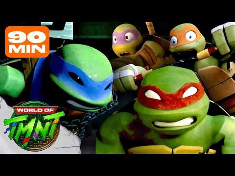 90 MINUTES of the Good Guys Going BAD in TMNT 😈 | Teenage Mutant Ninja Turtles