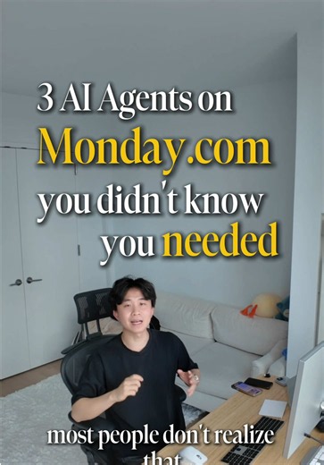 Discover 3 Essential AI Agents on Monday.com