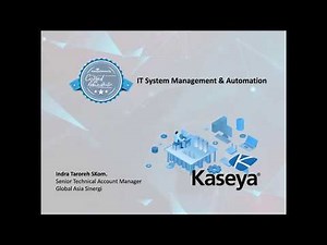 WEBINAR KASEYA DAY 1 (REMOTE MANAGEMENT & MONITORING)