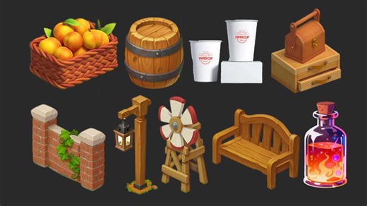 【Maya零基础小案例合集】适合新手练习的9个Maya场景案例讲解，每日一练，轻松学会Maya建模！