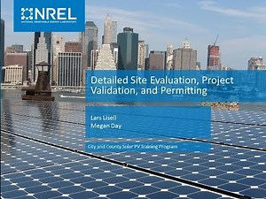 City and County Solar PV Training Program: Module 3