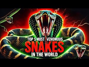 Top 5 most venomous snakes in the world