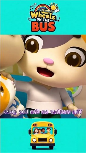 Cocomelon Style Wheels on the Bus | 1 Minute Kids Loop Remix | Nursery Rhyme Mashup Fun for Toddlers