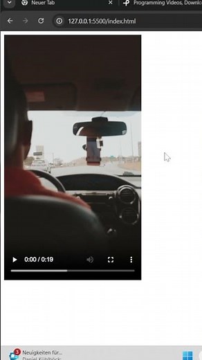 كيف تضيف فيديو داخل صفحة HTML