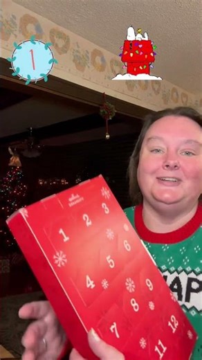 Day 1 of our Hallmark Peanuts 12 days of Christmas countdown