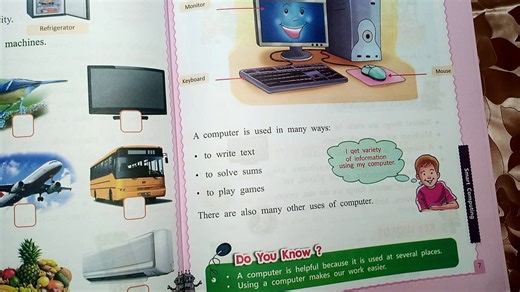 Computer - An Electronic Machine Class 1 - Reading- Ep 2