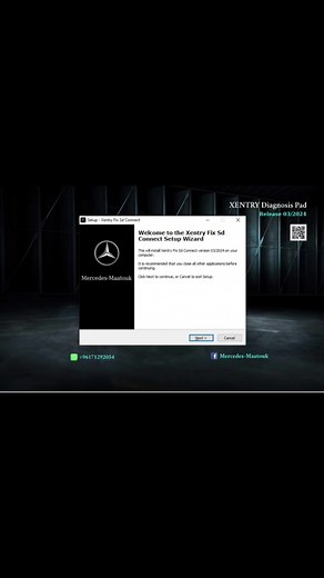 Mercedes-Benz SDConnect Setup and Diagnostic Tools for 2024