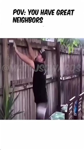 Epic Neighbor Alert: Hilarious POV Moment! #FYP #Viral #Shorts