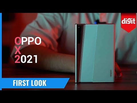 First Look: OPPO X 2021 rollable concept phone in action