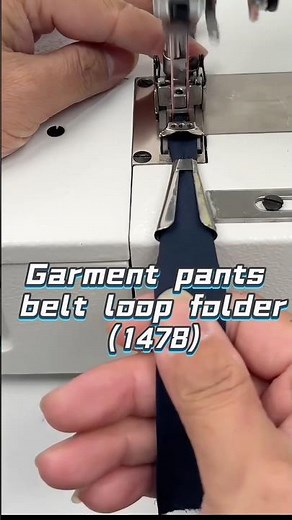 Garment pants belt loop folder (1478)