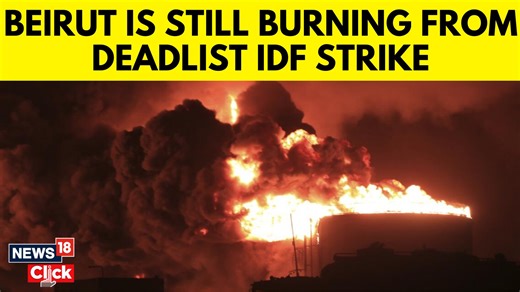 2.4K views · 24 reactions | Rescue Operations Are Still Underway In Central Beirut in Lebanon Amidst Scattered Debris Source: Reuters #LebanonUnderAttack #IsraelVsIran | News18 | Facebook