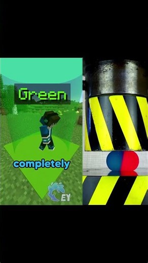 Minecraft But Only ONE Color Saves You… 🤯 #shorts