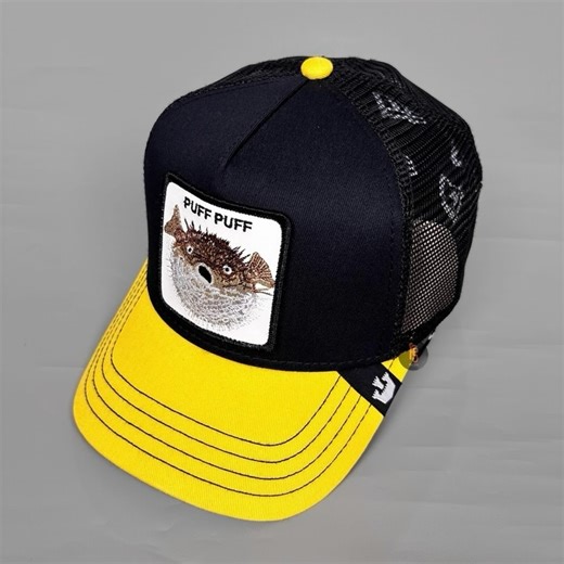 FRESIZE | READY STOCK GOORIN BROS ORIGINAL CAP TRUCKER THE PUFF PUFF FISH NEW & ORIGINAL 100% Type : TRUCKER Colour: BLACK YELLOW Size :... | Instagram