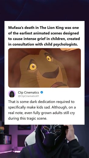 Mufasas Death Scene Was Designed with Child Psychologists to Cause Grief