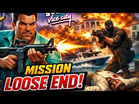 This Mission Got Out of Control! 😳 GTA Vice City Loose End