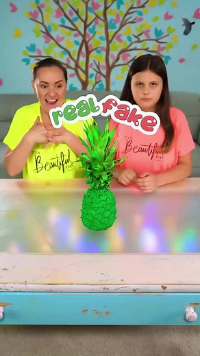 Fake or Real Challenge 🍍🍉🍌 #reels | Back For You One Direction