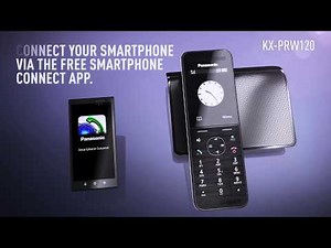 The new Panasonic KX-PRW120 and KX-PRS120 -- Premium Design DECT phones