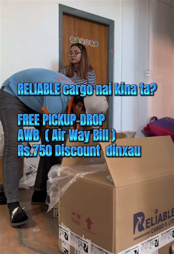 Remember us if you need to send and bring goods and documents to anywhere in the world. We deal with affordable and reliable mediums to your doorstep. We send not only your goods but also your happiness along with your goods. Since decades, Reliable Cargo P. Ltd has been a market leader in logistics, cargo, courier, freight, and worldwide door to door services, fast, reliable, affordable, and reasonable cost provider. OUR SERVICES: ✅Pickup and Drop ✅Packing ✅Documentation ✅Custom Clearance ✅Ware