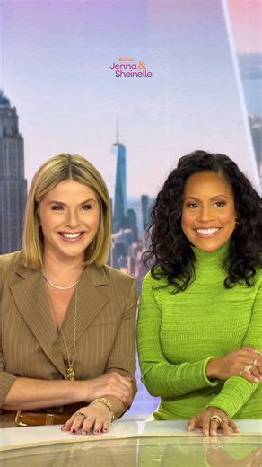 TODAY with Jenna & Sheinelle on Instagram: "A peek behind the lens of our first #JennaandSheinelle shoot! 🩷"