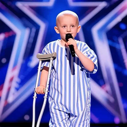 With Crutches and a Prosthetic Leg, This Five-Year-Old Stepped Onstage—Then His Courageous Hymn Left the Judges in Tears | What a performance