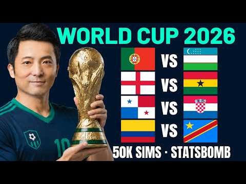 Results Probability : Portugal vs Uzbekistan, England vs Ghana +More World Cup 2026 Not Predictions