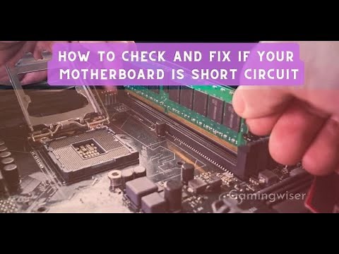 How to Check if Your Motherboard is Short Circuit