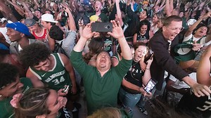 'Deer District' erupts as Bucks win NBA title