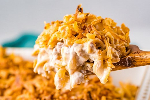 French Onion Ground Beef Casserole (Easy & Creamy)