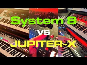 Roland System 8 vs Jupiter X Broad Comparison