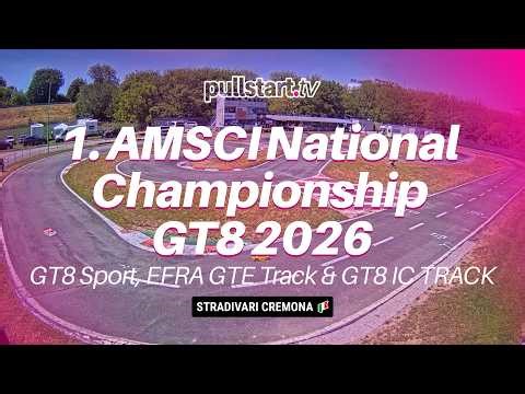 2. AMSCI National Championship GT8 2026 // Qualfication 1-4 // Stradivari Cremona 🇮🇹