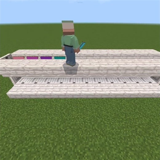 How to make a wave Maschine in Minecraft | #viral #minecraft #trending #memes #gaming #tutorial #fyp