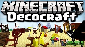 Мод на мебель и декор - Decocraft 1.18.2, 1.17.1, 1.16.5, 1.12.2, 1.11.2, 1.7.10