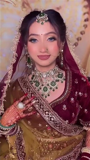 Dulhan ka makeup 😘😘😘😘#