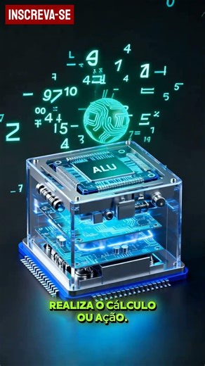 COMO FUNCIONA UM PROCESSADOR (CPU)#tecnologia #curiosidades