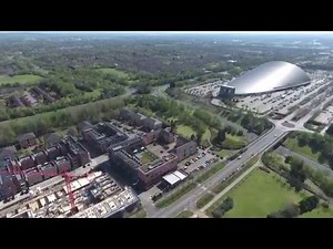 Milton Keynes / City Center and Campbell Park / Phantom 4 / Aerial View