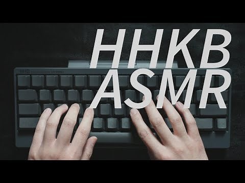 【公式】HHKB ASMR -キーボードタイピング音(Keyboard Typing Sounds) Happy Hacking Keyboard Type-S