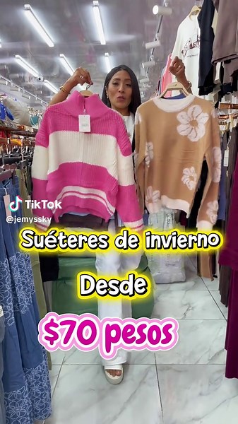Proveedor de Suéter desde $70 pesos súper bonitos 😱 Este es el proveedor mayorista en donde puedes encontrar bueno bonito y barato es en @rintin . Utiliza el Cupón: in-jemy y ahorra $100 pesos en tu compra . Rintin es una empresa que reúne más de 2000 proveedores con los mejores precios en una sola plataforma con más de 100 mil modelos distintos en artículos. . Informes: WhatsApp 5548171735 . #cdmx #mayorista #rintin #bodegamayorista #sueter