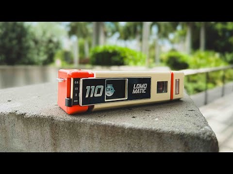 The Lomography Lomomatic 110 Film Camera