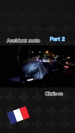 Part 3, délit de fuite après accident moto! Paris by Night avec Chris-rs. #coursepoursuite #france🇫🇷 #superheros #police #motardsfrance #accident #bac