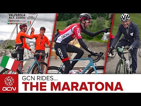 GCN Rides The Maratona dles Dolomites 2017