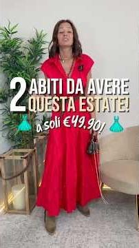 I 2 ABITI PIÙ BELLI PER LA TUA ESTATE!👗 #moda #outfitiideas #styling