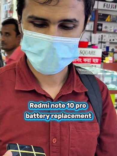 Redmi Note 10 Pro Battery Replacement | 1 Year Warranty Battery | MH PHONE CARE Jamuna Future Park