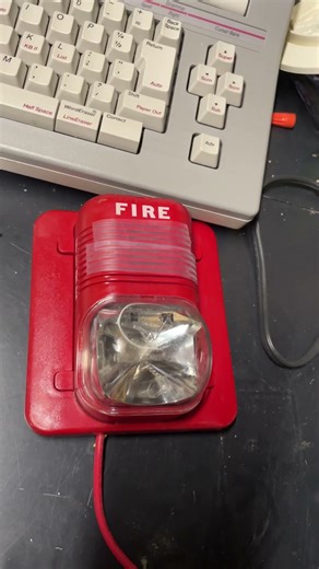 New system sensor classic #firealarmsound