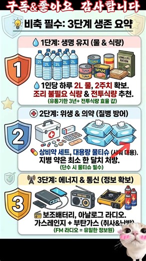 🚨(긴급) 마트 문 닫히기 전에 사야 할 것! 생필품 대란 생존 리스트 TOP 10 🥫🔥