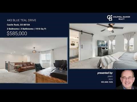 Jerry Rich presents 443 Blue Teal Drive Castle Rock, CO | ColdwellBankerHomes.com