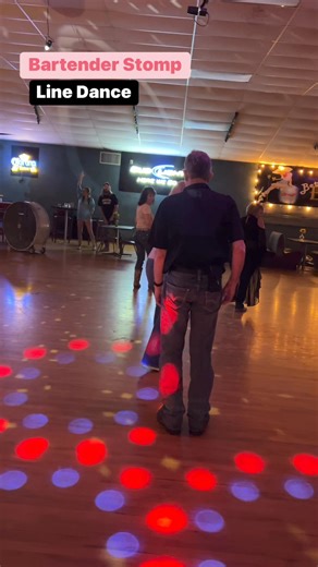 Bartender Stomp Beginner Line Dance. Music: I’m From The Country by Tracy Byrd (sang by Aaron Goodvin during his concert at Betty's Big Country Dance Hall). I added the FB music so it doesn’t get flagged or muted. We had so much fun pairing beginner line dances to his set list - if Aaron Goodvin is coming to a venue near you and you want our dance list, I’m happy to share. It was perfect for beginner level dancers to feel confident on the dance floor! #over40linedancer #painfreelinedancing #arka